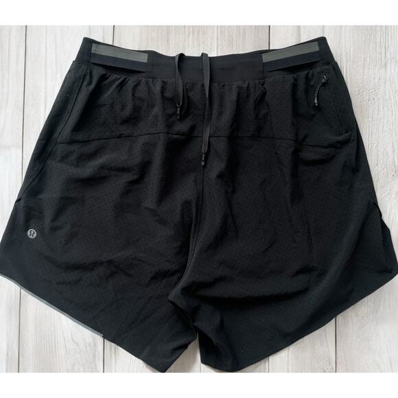 Lululemon Outpacer running shorts reflective small black - Picture 4 of 10